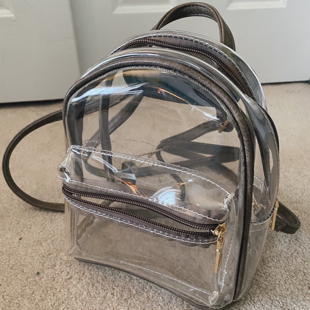 Clear Mini Backpack